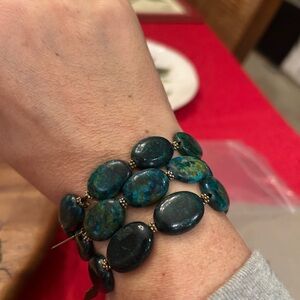 Elegant Blue Stone Bracelets